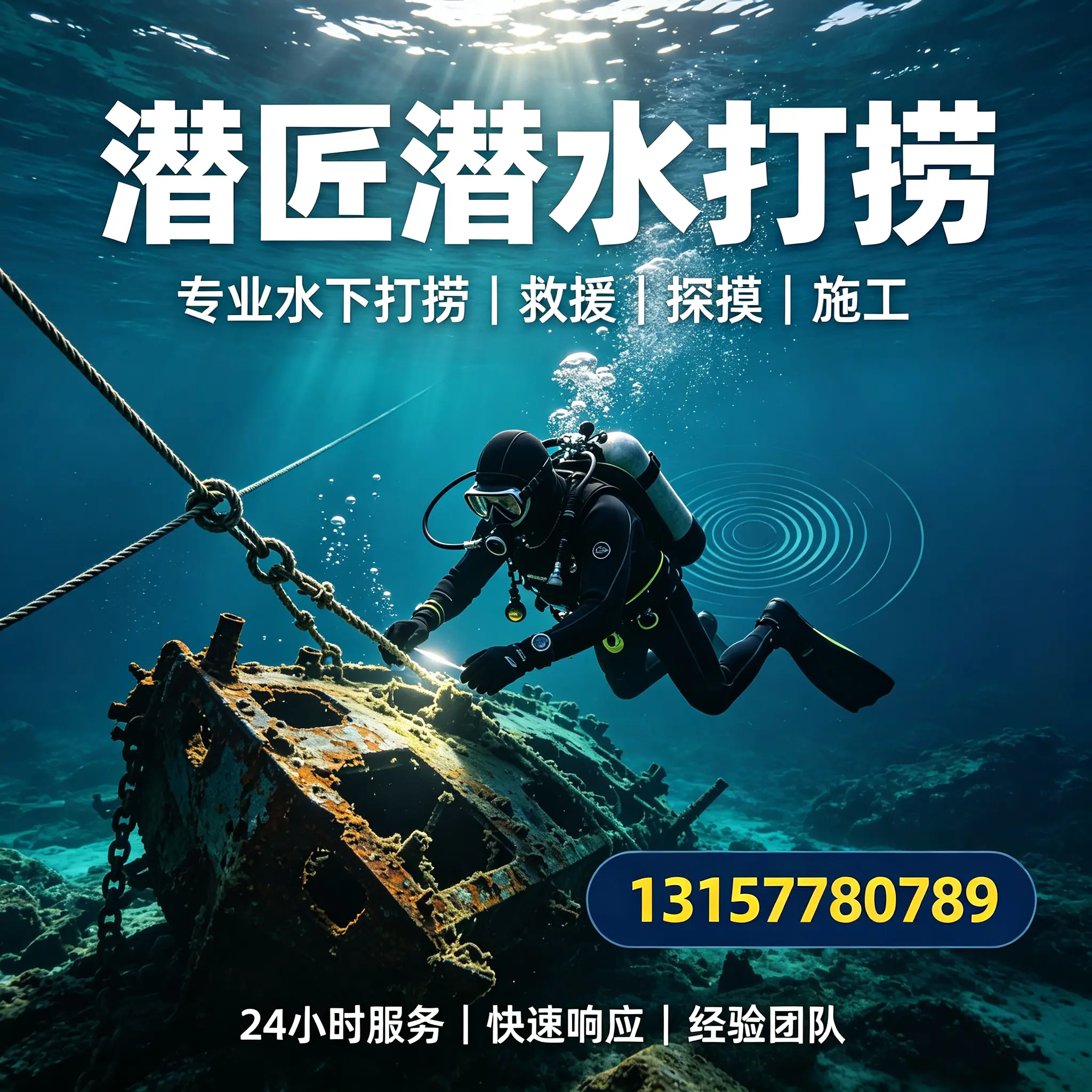玉溪水下打捞作业服务产品